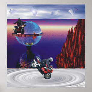 Xtreme Street by GixxerGirl Poster