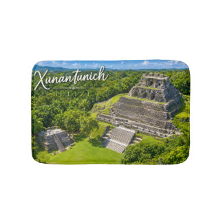 Xunantunich Belise Mayan archaeological sight Bath Mat