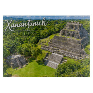 Xunantunich Belise Mayan archaeological sight Cutting Board