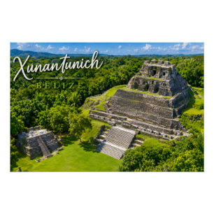 Xunantunich Belise Mayan archaeological sight Poster