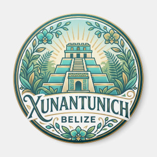 Xunantunich Mayan Ruins Belise Magnet