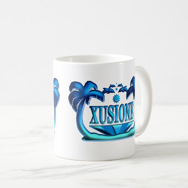 XUSIONE: Beach Spritzer II - Coffee Mug (Front Right)