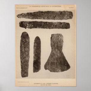 XV Iron implements, So California Poster