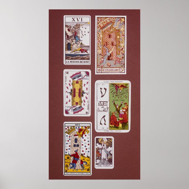 XVI The Tower of Destruction Poster (Front)