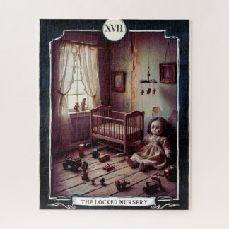 XVII The Locked Nursery – Don't Peek, Tarot Jigsaw Puzzle