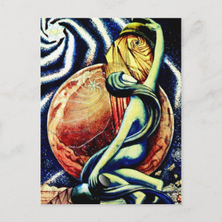 XVII The Star Tarot PostCard