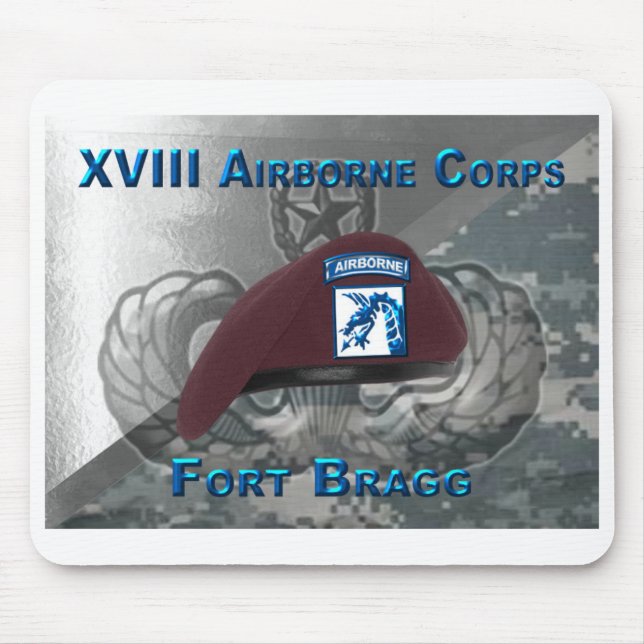 XVIII Airborne Corps Gift Mouse Pad (Front)