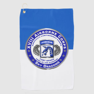 XVIII AIRBORNE CORPS  GOLF TOWEL