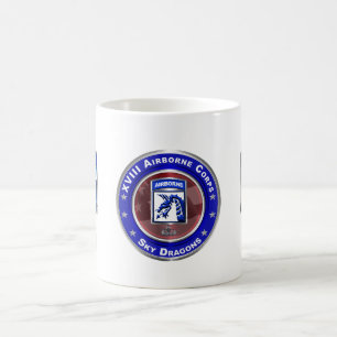 XVIII Airborne Corps Sky Dragons Coffee Mug