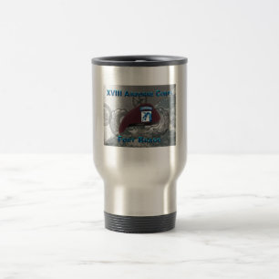 XVIII Airborne Corps Stainless Steel Travel Mug