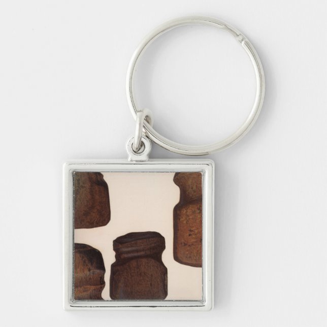 XVIII Stone implements, New Mexico Key Ring (Front)