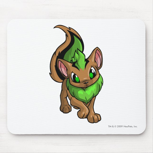 Xweetok Green Mouse Pad (Front)