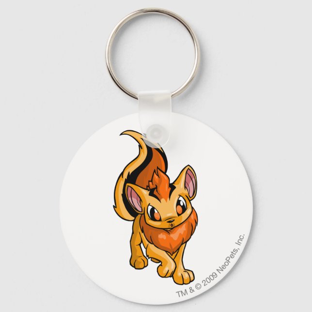 Xweetok Orange Key Ring (Front)