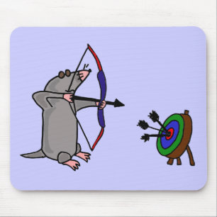 XX- Blind Mole in Archery Competition Mouse Pad