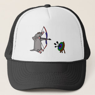 XX- Blind Mole in Archery Competition Trucker Hat