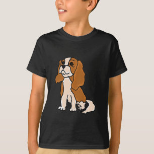 XX- Cavalier King Charles Spaniel Dog Cartoon T-Shirt