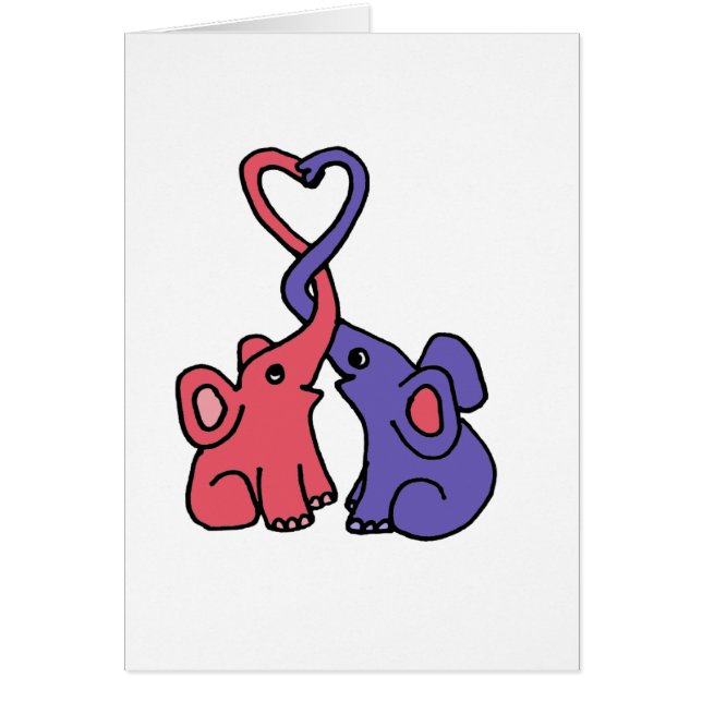 XX- Elephant Love Cartoon (Front)