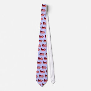XX- Flying Super Pig Cartoon Tie