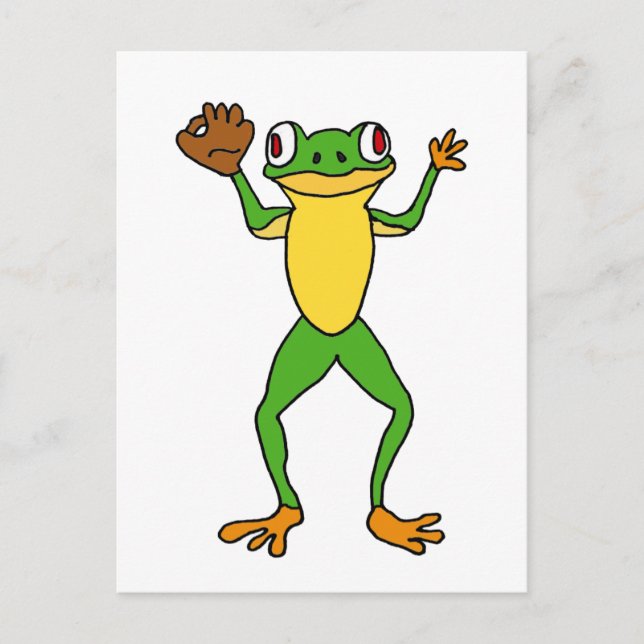 XX- Frog Star Outfielder Postcard (Front)