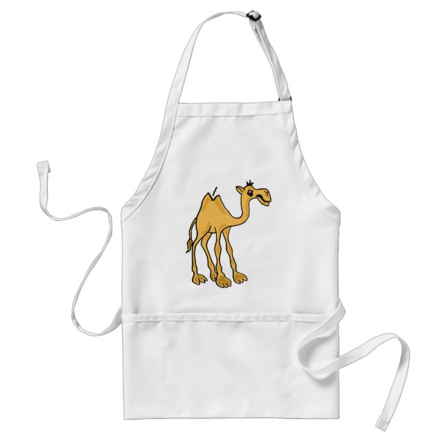 XX- Funny Camel Cartoon Standard Apron (Front)