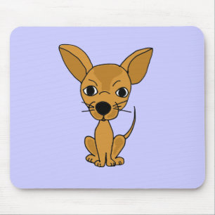 XX- Funny Chihuahua Design Mouse Pad