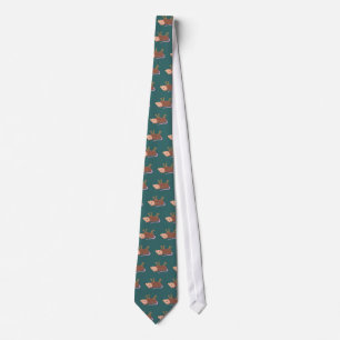 XX- Funny Dead Possum Roadkill Cartoon Tie