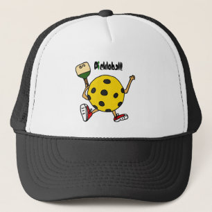 XX- Funny Pickleball Character Trucker Hat