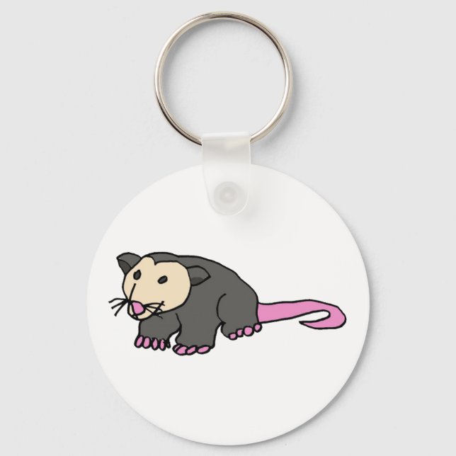 XX- Funny Possum Key Ring (Front)