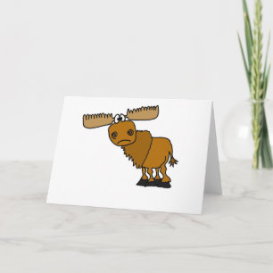 XX- Goofy Moose Design Card