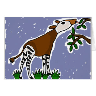 XX- Okapi Art Cartoon