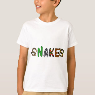 XX- Snakes Letters Art T-Shirt
