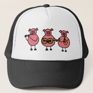 XX- Three Little Musical Pigs Trucker Hat