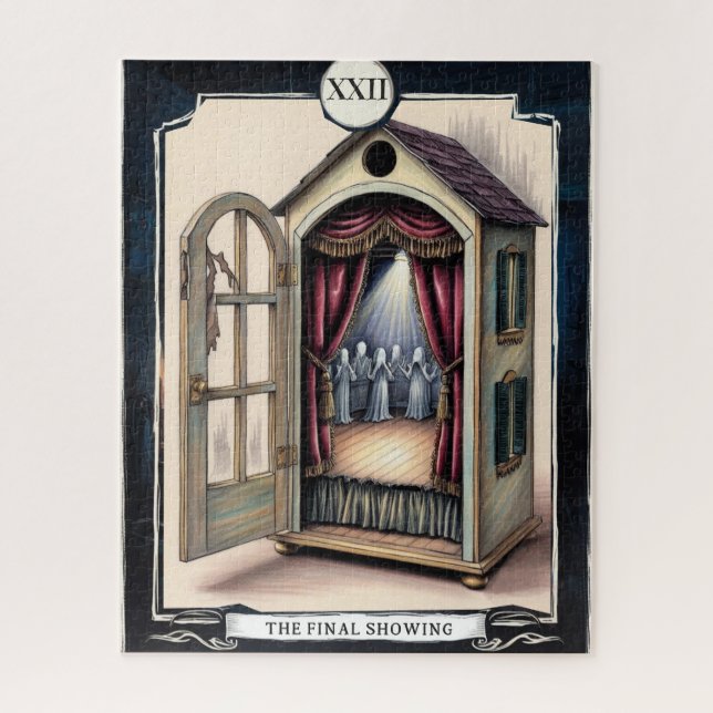 XXII The Final Showing – One Last Act, Tarot Jigsaw Puzzle (Vertical)