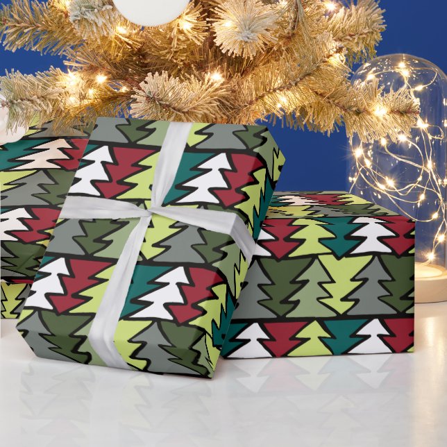 XXL Trees Wrapping Paper (Holidays)