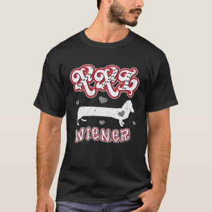XXL Wiener  Roxie Dog Dachshund Humor T-Shirt