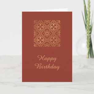 xxx Birthday Card