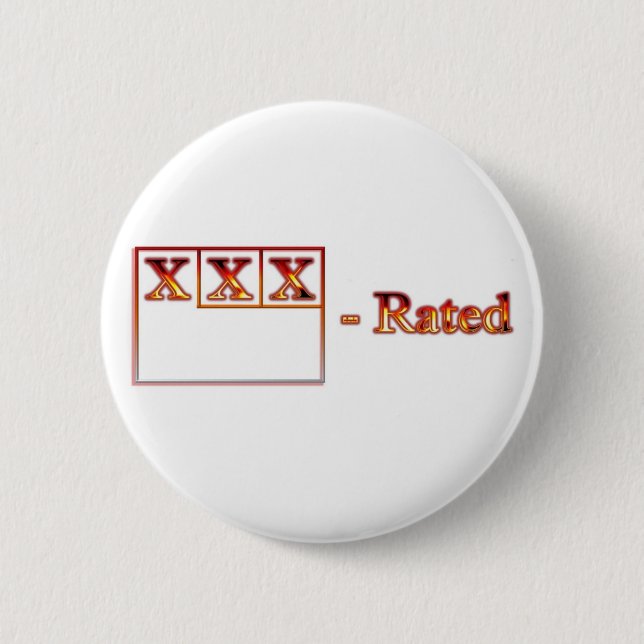 XXX - Rated Button (Front)