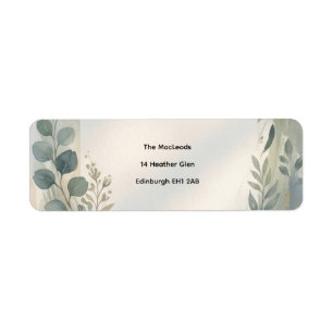 xxx return address label