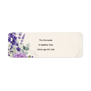 xxx return address label