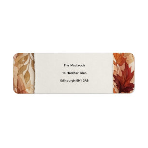 xxx return address label