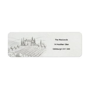 xxx return address label