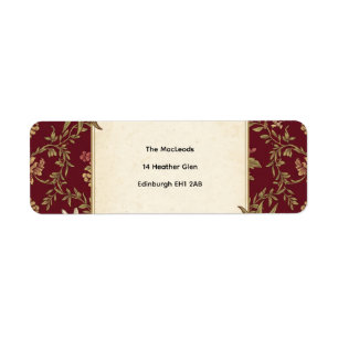 xxx return address label