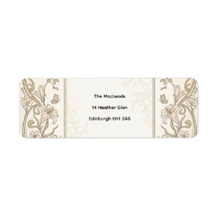 xxx return address label