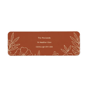 xxx return address label