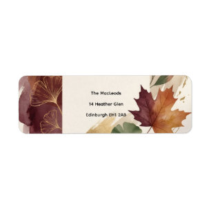 xxx return address label