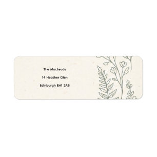 xxx return address label