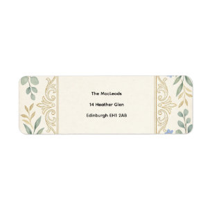 xxx return address label