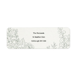 xxx return address label