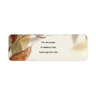 xxx return address label