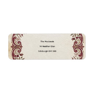 xxx return address label